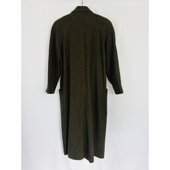 Vintage Portrait Houndstooth Wool Women's Coat. - Picture 2 of 5